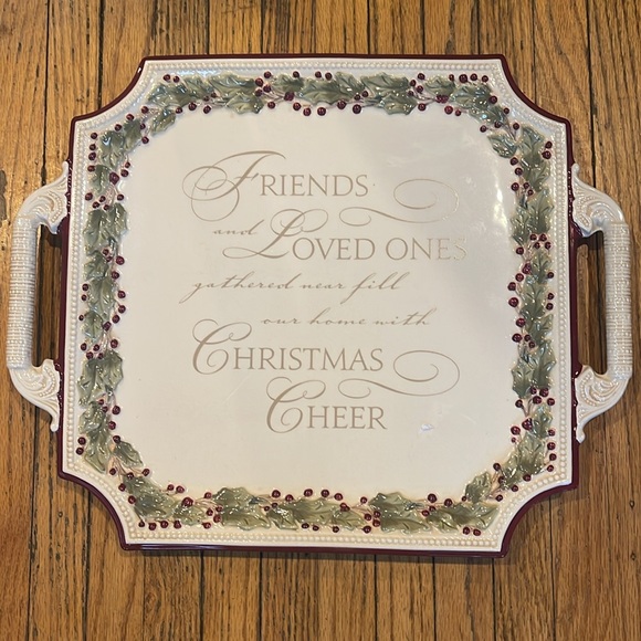 Grasslands Road Holiday Grasslands Road Merry Christmas Platter